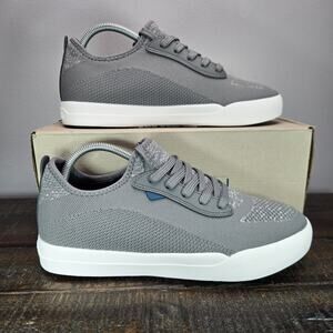 NEW Vessi Weekend 1.5 Mens Size 10 Waterproof Shoes Sneaker Concrete Grey White